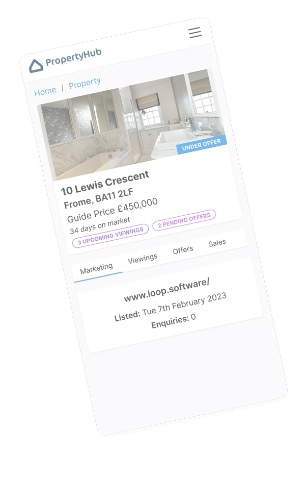Features | Loop estate agency software for UK agents